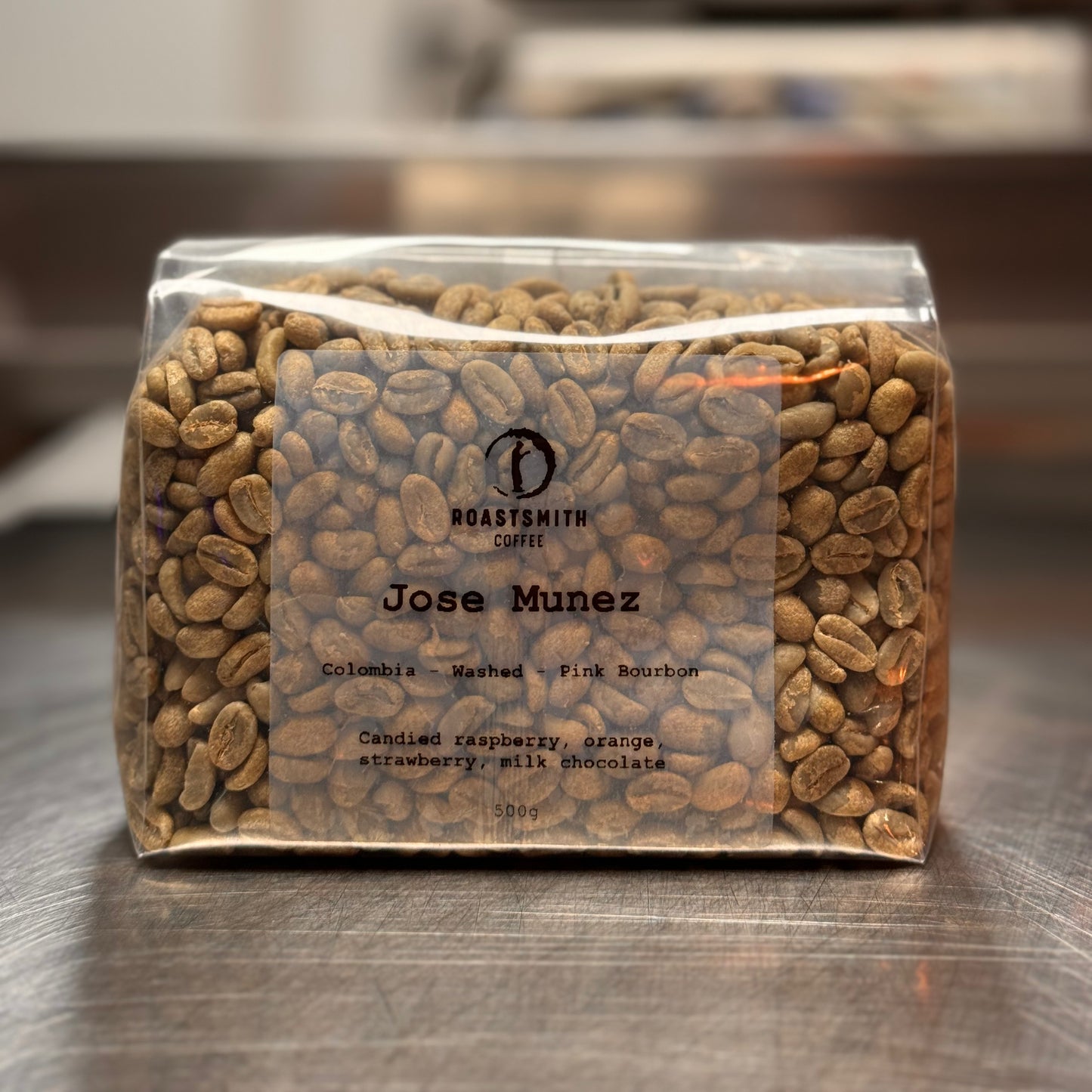 Jose Munez, Washed, Colombia. 500g Green Beans.