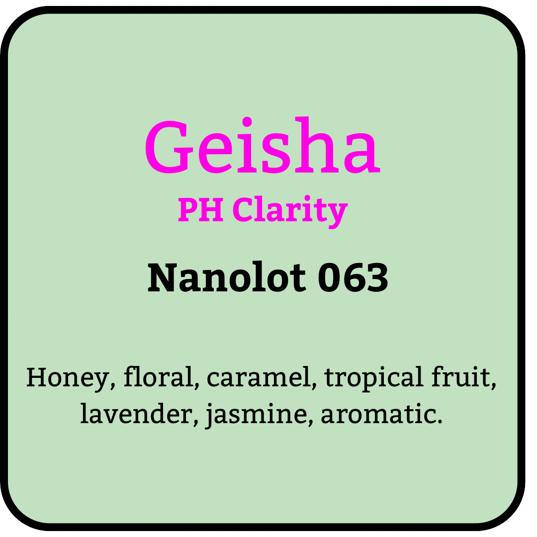 La Palma y El Tucan, Colombia, Nanolot 063. 100g - 500g Green Beans.