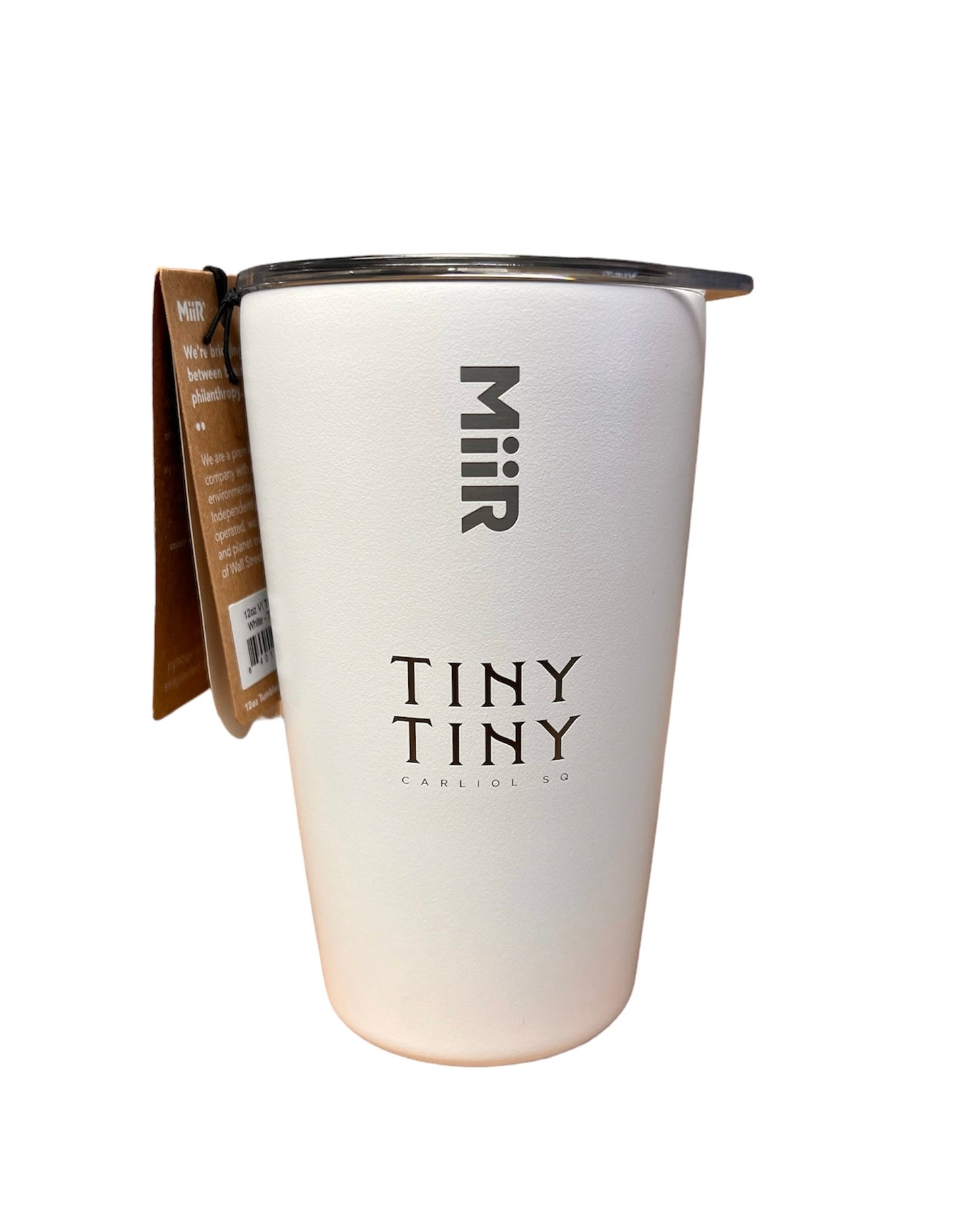 Flat Caps x Tiny Tiny Insulated Reusable Mugs