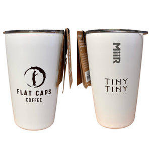 Flat Caps x Tiny Tiny Insulated Reusable Mugs